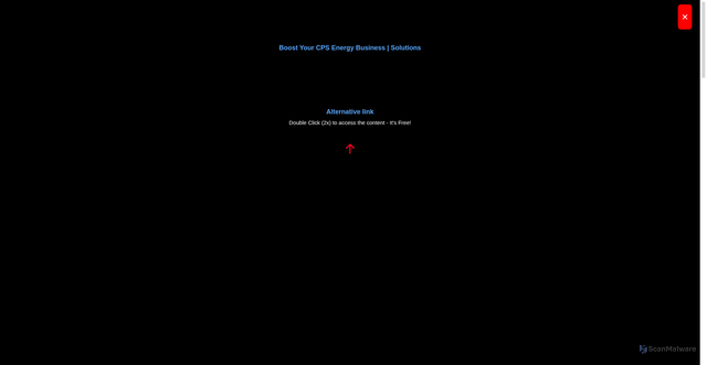 Security scan screenshot of https://cps-energy-business.pages.dev/