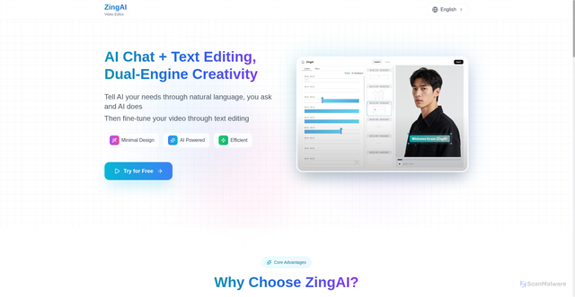 Security scan screenshot of https://zingai-yamj74h4sj.edgeone.app/