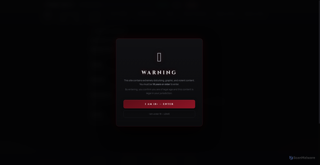 Security scan screenshot of https://gore.best/privacy