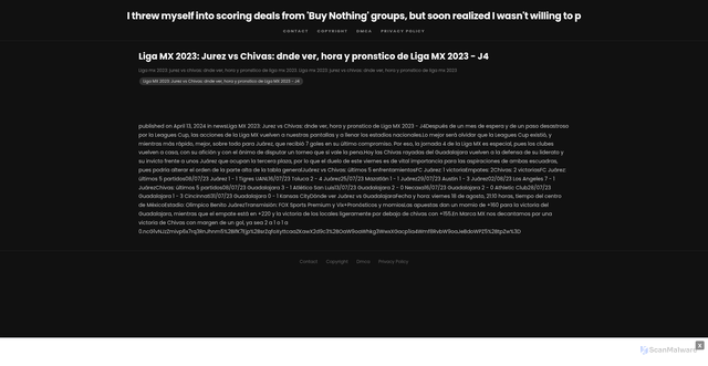 Security scan screenshot of https://dietplancityhugo-yizna5vpb1.edgeone.app/21231-liga-mx-2023-jurez-vs-chivas-dnde-ver-hora-y-pronstico-de-liga-mx-2023-j4.html