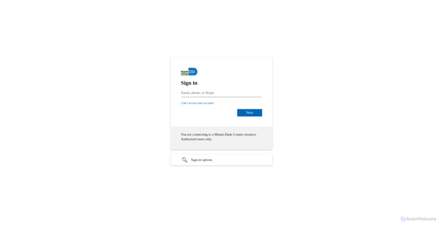 Security scan screenshot of https://login.microsoftonline.com/fdde2c89-3838-45a3-b272-6cf08978701f/oauth2/v2.0/authorize?response_type=code&client_id=2f65f154-d2de-4bf3-8260-9668c2a77af1&scope=openid%20profile%20User.Read&state=F3zgnvxLPjoe76FSUbhZp6GQdgc9VAcmFc9QnBK1d_s%3D&redirect_uri=https://review-test.miamidade.gov/login/oauth2/code/microsoft&nonce=hMj7nWcBeBvXobyT1Y4qKivlntSxNnH0VY5Y6RB7FWU