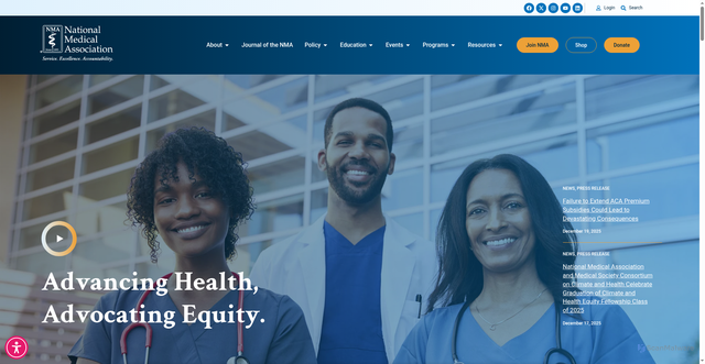 Security scan screenshot of https://nmanet.org/