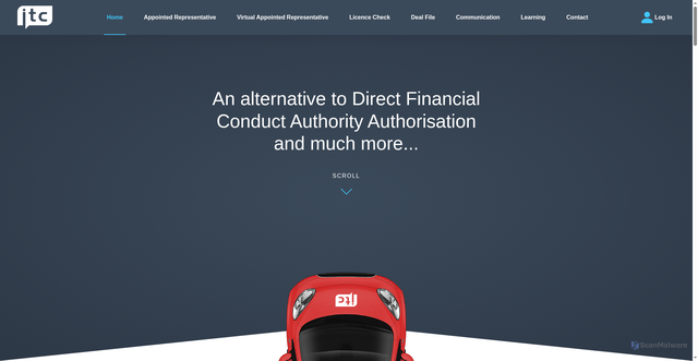 Security scan screenshot of https://itccompliance.co.uk