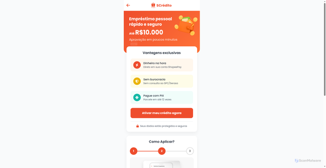 Security scan screenshot of https://liberacaonline.shop/inicio/