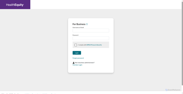 Security scan screenshot of https://employer.wageworks.com