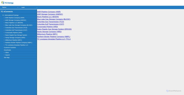 Security scan screenshot of https://ebb.tceconnects.com