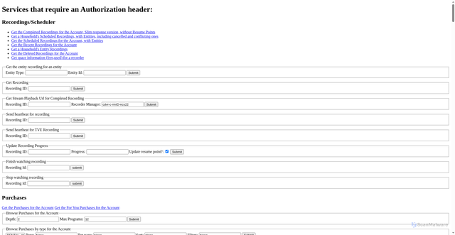 Security scan screenshot of https://xtvapi.cloudtv.comcast.net