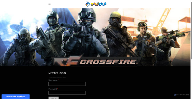 Security scan screenshot of https://vipgiveawaycf.weebly.com/