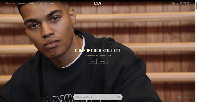 Security scan screenshot of https://www.icaniwill.se/sv?utm_source=newsletter&utm_medium=email&utm_campaign=se.men.upsell.newin.-.camp.pdp.longsleeve.athwearq3.everydaylongsleevetee.2026.10.07&_kx=6XkKbHeOeXPEsCDn_DkIejyi_drwrzAZ9nyYihGFHfc.Up2FLA