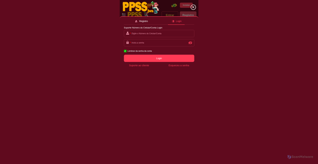 Security scan screenshot of http://ppss-jws.com/