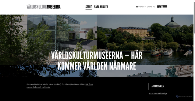 Security scan screenshot of https://www.smvk.se/