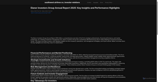 Security scan screenshot of https://jagatnovasphere-dpa4iss0cpip.edgeone.app/elanor-investors-group-annual-report-2025.html