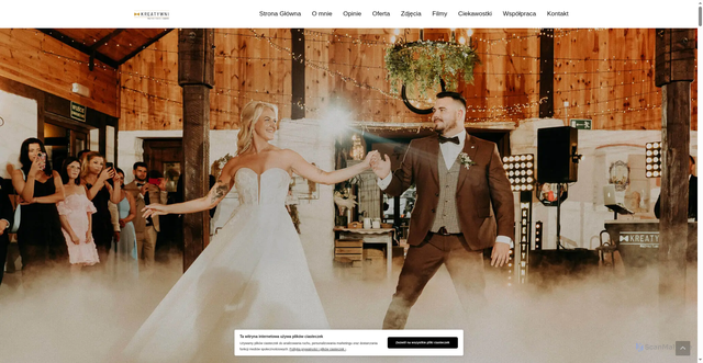 Security scan screenshot of http://www.dj-paczkowski.pl/