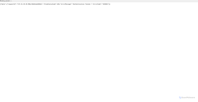 Security scan screenshot of https://api.verifykit.com