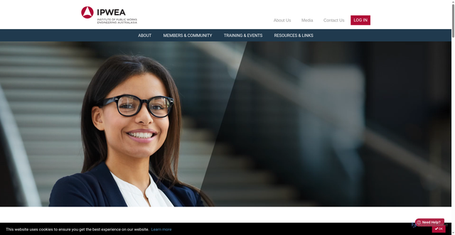 Security scan screenshot of https://www.ipwea.org