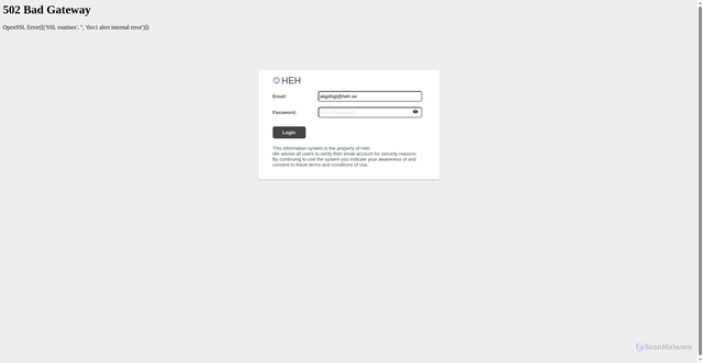 Security scan screenshot of https://s3.ap-southeast-2.amazonaws.com/el-south-7.console.aws.amazon.com007/Monotoja.html#alqpthgt@heh.se