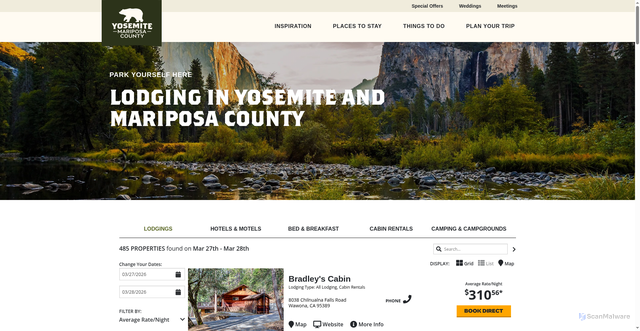 Security scan screenshot of https://yosemite.bookdirect.net/
