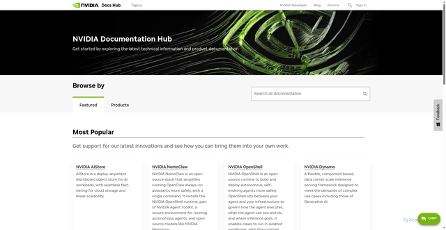 Security scan screenshot of https://docs.nvidia.com/