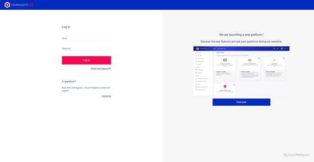 Security scan screenshot of https://manager.tagcommander.com