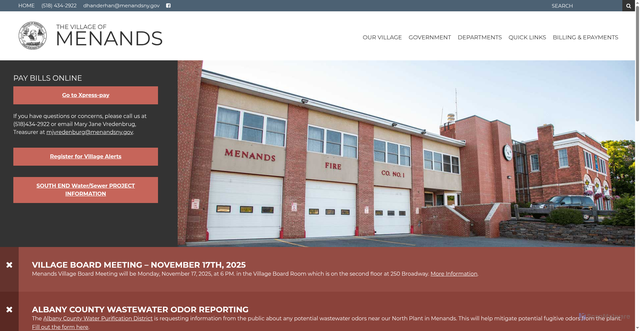 Security scan screenshot of menandsny.gov