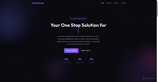 Security scan screenshot of https://deploybuddies.com/