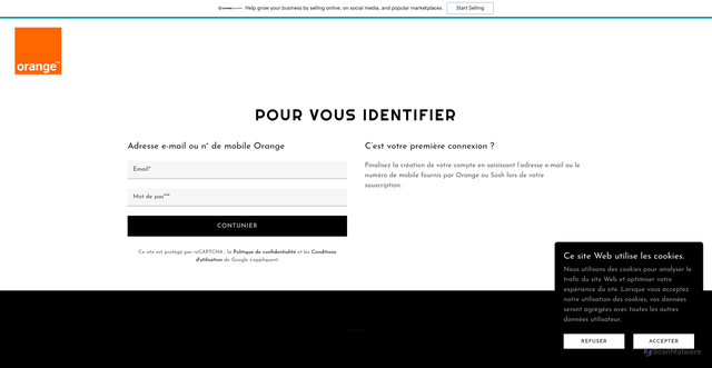 Security scan screenshot of https://orangeprobok.godaddysites.com/