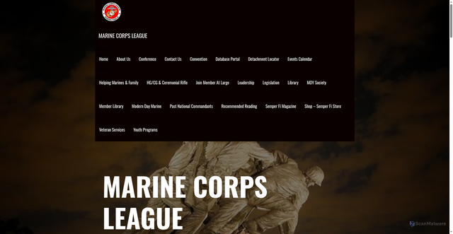 Security scan screenshot of https://www.mcleaguelibrary.org/