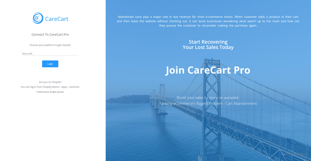 Security scan screenshot of https://tracking-app-sas.carecart.io