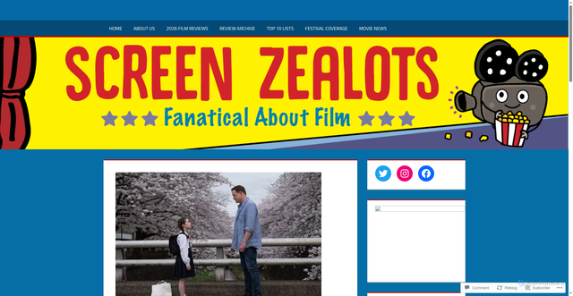 Security scan screenshot of https://screenzealots.com/2026/01/02/rental-family/