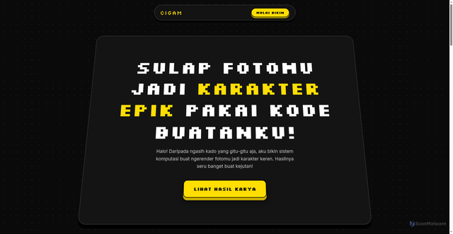 Security scan screenshot of https://primitive-yellow-o7dxi0bgwk-hghy3ewnjh.edgeone.app/