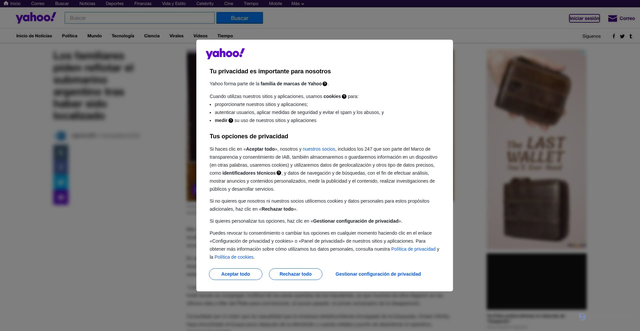 Security scan screenshot of https://profiles.yahoo.com/brands/nbc-news/