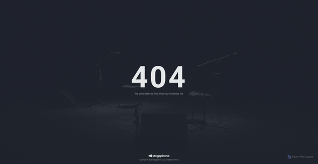 Security scan screenshot of https://feeds.megaphone.fm