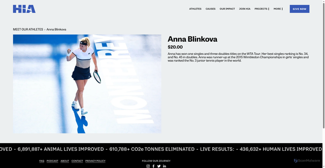 Security scan screenshot of https://www.highimpactathletes.org/meet-our-hia-athletes/p/anna-blinkova