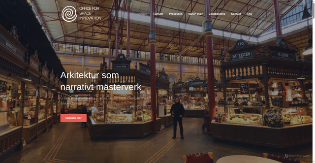 Security scan screenshot of https://arkiform.nu