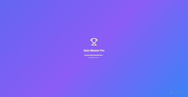 Security scan screenshot of https://quiz-master-pro-v1-9-5.pages.dev/