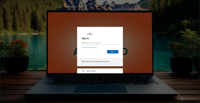 Security scan screenshot of https://granjascarroll.sharepoint.com