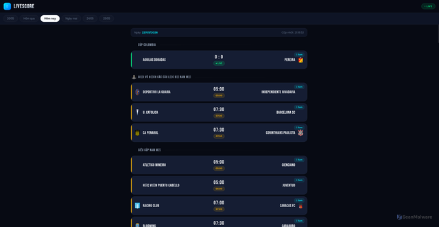 Security scan screenshot of https://aesthetic-white-tsdqtwjcfd-lsud5cmjj8.edgeone.app/