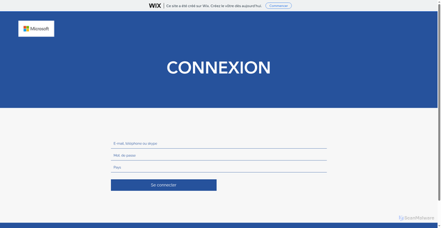 Security scan screenshot of https://evelyne10.wixsite.com/website/