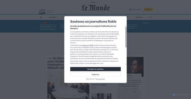 Security scan screenshot of https://aris.distrib-mrelay-fr.com/as.php