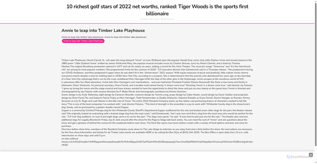 Security scan screenshot of https://sticktalkdevicehugo-tryx035p9v.edgeone.app/15057-annie-to-leap-into-timber-lake-playhouse.html