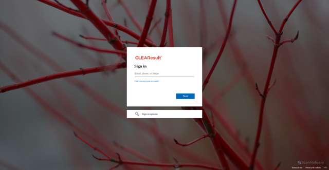 Security scan screenshot of https://clr.service-now.com