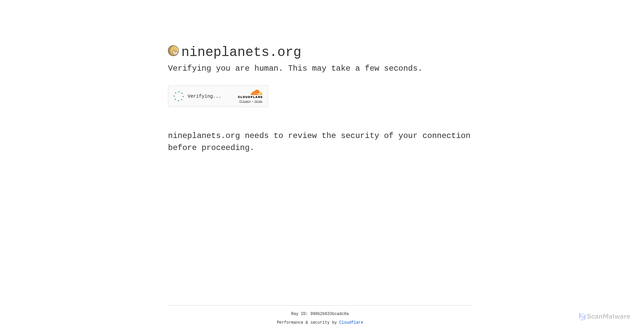 Security scan screenshot of https://nineplanets.org/moon/phase/today/
