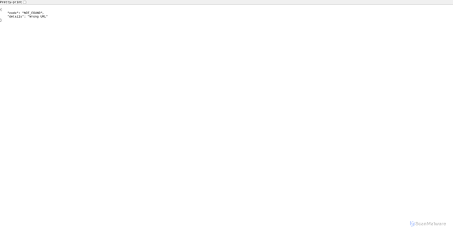 Security scan screenshot of https://callhome-eu.ramen.infiniops.com