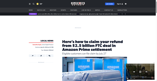 Security scan screenshot of https://gmg-wdiv-prod.cdn.arcpublishing.com/news/local/2026/07/24/heres-how-to-claim-your-refund-from-25-billion-ftc-deal-in-amazon-prime-settlement/