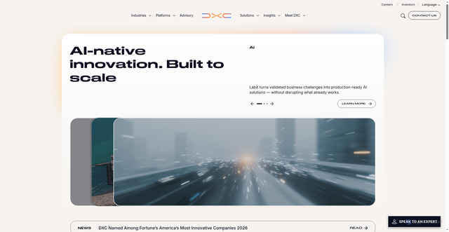 Security scan screenshot of https://csc.com
