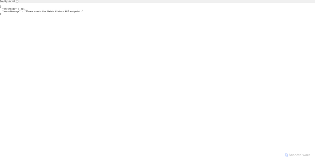 Security scan screenshot of https://watchhistory.zee5.com