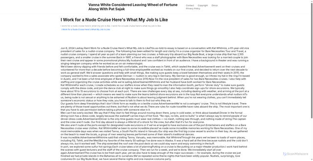 Security scan screenshot of https://portcerealistahugo-u0ssdu7xjg.edgeone.app/12057-i-work-for-a-nude-cruise-heres-what-my-job-is-like.html
