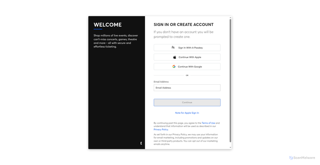 Security scan screenshot of https://brunomars-ticketmaster-2169877-ph-dpionq0m9y29.edgeone.dev/