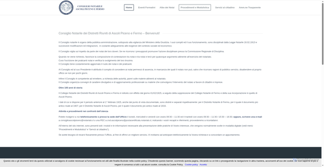 Security scan screenshot of https://www.consiglionotarileascolipiceno.it/