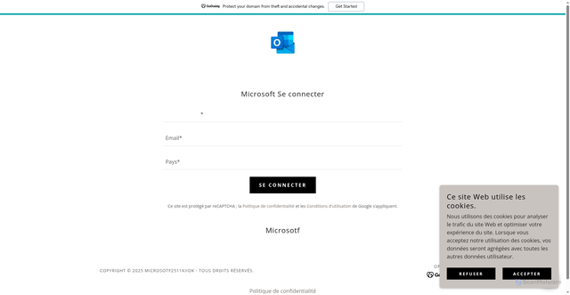 Security scan screenshot of https://site-5tacxe08p.godaddysites.com/